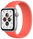 Apple Watch SE GPS + Cellular 44mm Aluminum Case with Solo Loop