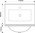 ЗОВ  Парма 70 P70LWP0MWMC1B-OL70 (белый матовый)