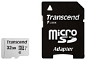 Transcend microSDHC 300S 32GB + адаптер