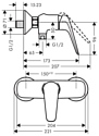 hansgrohe Novus 71060000