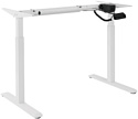 ErgoSmart Electric Desk 1360x800x36 мм (дуб мореный/белый)