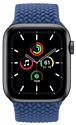 Apple Watch SE GPS 44mm Aluminum Case with Braided Solo Loop