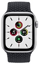 Apple Watch SE GPS 44mm Aluminum Case with Braided Solo Loop