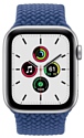 Apple Watch SE GPS 44mm Aluminum Case with Braided Solo Loop