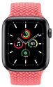 Apple Watch SE GPS 44mm Aluminum Case with Braided Solo Loop