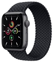 Apple Watch SE GPS 44mm Aluminum Case with Braided Solo Loop