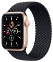 Apple Watch SE GPS 44mm Aluminum Case with Braided Solo Loop