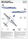 Eastern Express Пассажирский самолет Fokker F-27-200 Finnair EE144115-3