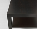 Ikea Лакк (черный/коричневый) 703.985.82