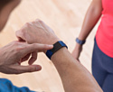 Fitbit спортивный для Fitbit Charge 3 (L, navy)