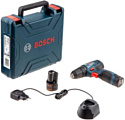 Bosch GSR 120-LI Professional 06019G8002 (с 2-мя АКБ, кейс, оснастка)