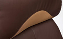 TetChair Grand (иск. кожа/ткань, коричневый/бронзовый)