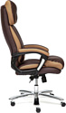 TetChair Grand (иск. кожа/ткань, коричневый/бронзовый)