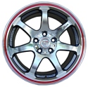 Sakura Wheels 356A 6.5x15/5x100 D73.1 ET35 Серый с полировкой