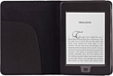 CE Compass Black PU Leather Folio Cover For Amazon Kindle Touch