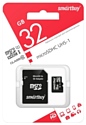 SmartBuy microSDHC Class 10 UHS-I U1 32GB + SD adapter