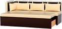 Mebelico Метро 58912 (бежевый/коричневый)