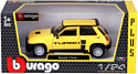 Bburago Renault 5 Turbo 18-21088 (желтый)