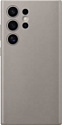 Samsung Vegan Leather Case S24 Ultra (серо-коричневый)