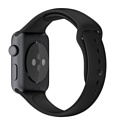 Apple Watch Sport 42mm Space Gray with Black Sport Band (MJ3T2)