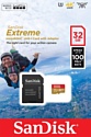 Sandisk Extreme microSDHC UHS-I 32GB (SDSQXAF-032G-GN6AA)