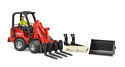 Bruder Schaffer Compact loader 2630 with figure and acces 02191