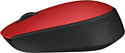 Logitech M170 Wireless red