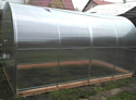 Завод теплиц Гарант Компакт 12 м (6 мм поликарбонат)
