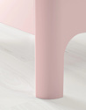 Ikea Бусунге 80x130-200 (розовый) 604.598.30