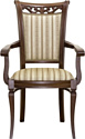 Castor Шелтон-2 160020 (кресло, тон 344 темный бук/ткань 1-029/тесьма)