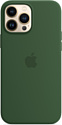 Apple MagSafe Silicone Case для iPhone 13 Pro Max (зеленый клевер)