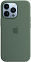 Apple MagSafe Silicone Case для iPhone 13 Pro (эвкалиптово-зеленый)