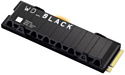 Western Digital Black SN850X NVMe Heatsink 1TB WDS100T2XHE