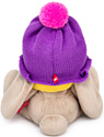 BUDI BASA Collection Зайка Ми в шапке и полосатом шарфе SidS-562 (18 см)