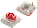 NuPhy Air96 Ionic White Gateron Low Profile Red 2.0