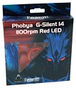 Phobya G-Silent 14 Red LED