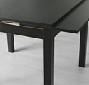 Ikea Бьюрста коричнево-чёрный (501.168.09)