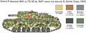 Italeri 15768 Italian Tanks Semoventi M13/40 M14/41 M40 M41