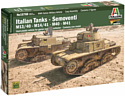 Italeri 15768 Italian Tanks Semoventi M13/40 M14/41 M40 M41