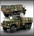 Academy R.O.K. Army K511A1 2.5ton Cargo Truck 1/35 13293