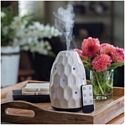 Candle Warmers White Hexagon Spa Sounds
