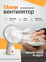 Xiaomi Mijia Desktop Mobile Fan ZMYDFS01DM (с переходником на евровилку)