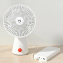 Xiaomi Mijia Desktop Mobile Fan ZMYDFS01DM (с переходником на евровилку)