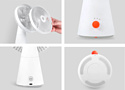 Xiaomi Mijia Desktop Mobile Fan ZMYDFS01DM (с переходником на евровилку)