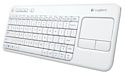 Logitech Wireless Touch Keyboard K400 White USB