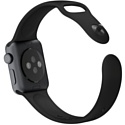 Apple Watch Sport 38mm Space Gray with Black Sport Band (MJ2X2)