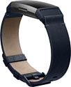 Fitbit кожаный для Fitbit Charge 3 (S, midnight blue)