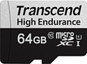 Transcend microSDXC TS64GUSD350V 64GB (с адаптером)