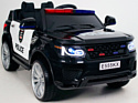 RiverToys Range Rover E555KX (черный, полиция)