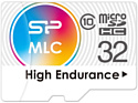 Silicon Power High Endurance microSDXC SP032GBSTHIU3V10SP 32GB (с адаптером)